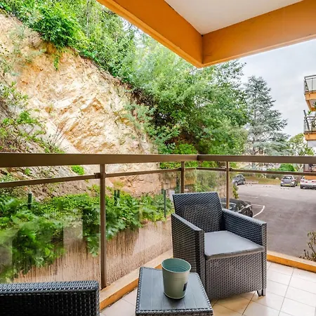Azurenting - T2 La Favorite - Clim - Balcon * Cannes